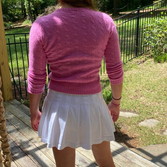 Polo Ralph Lauren Pink Cashmere Sweater girls size 12 - Picture 10 of 12